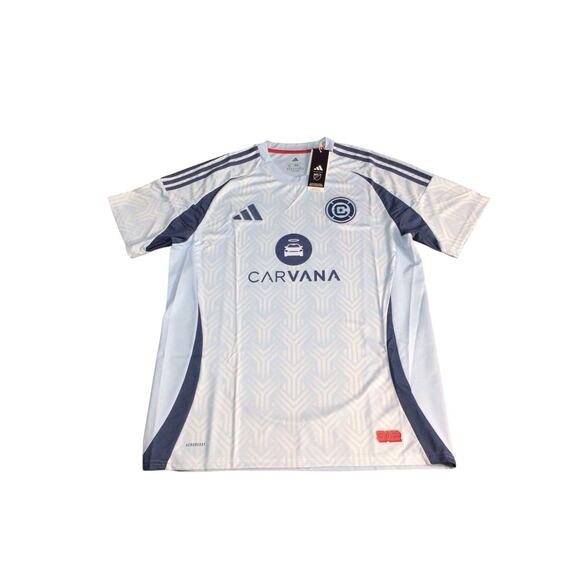 Chicago Fire FC Adidas Away 25/26 Soccer Jersey Sz. XL With Hat - Picture 1 of 16